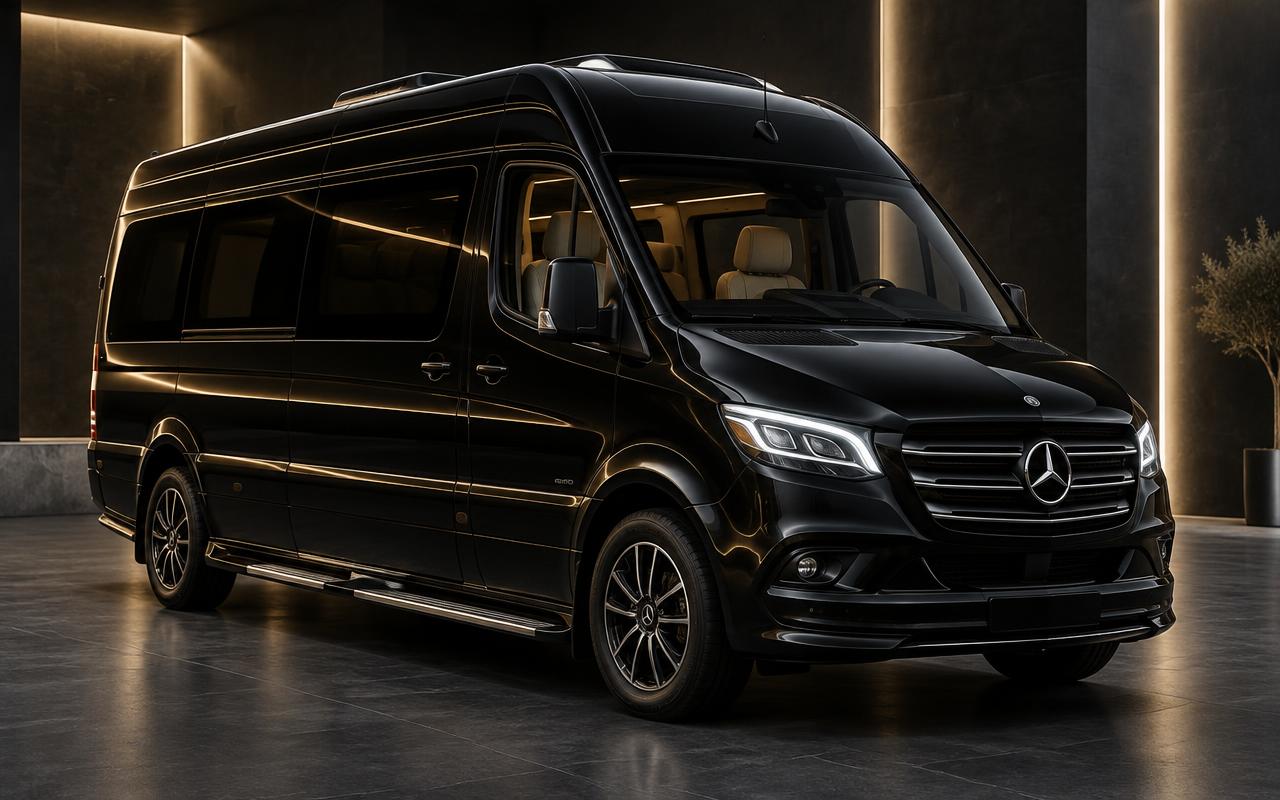 Mercedes-Benz Sprinter executiva preta da frota
